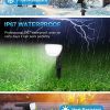 LiBlins 6-Pack Solar Landscape Spotlights – 33 LED 2-in-1 Outdoor Wall & Ground Lights, IP67 Waterproof, 3 Modes ❄️🌞