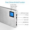 20,000mAh USB-C Power Bank with AC Outlet and Dual USB QC3.0 – Portable Laptop and Smartphone Charger