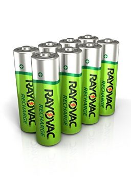 Rayovac Rechargeable AA Batteries