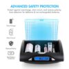 Rechargeable AA/AAA/C/D/9V Batteries and Battery Charger