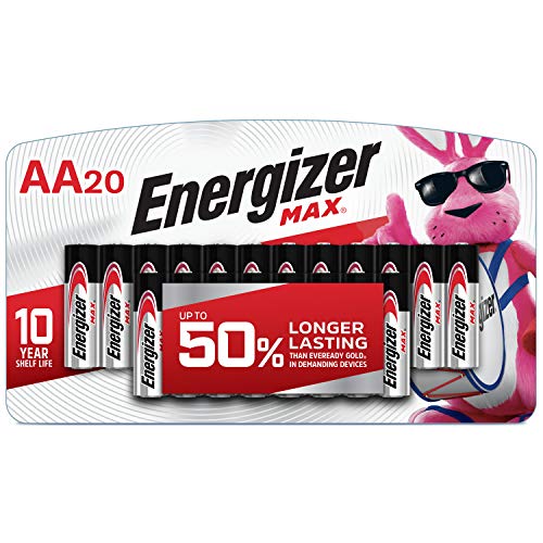 Energizer AA Batteries (20 Count)
