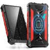 Solar Power Bank 36000mAh, QI Wireless Outdoor Rainproof