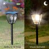 Maggift Vintage Solar Pathway Lights, 4 Pack