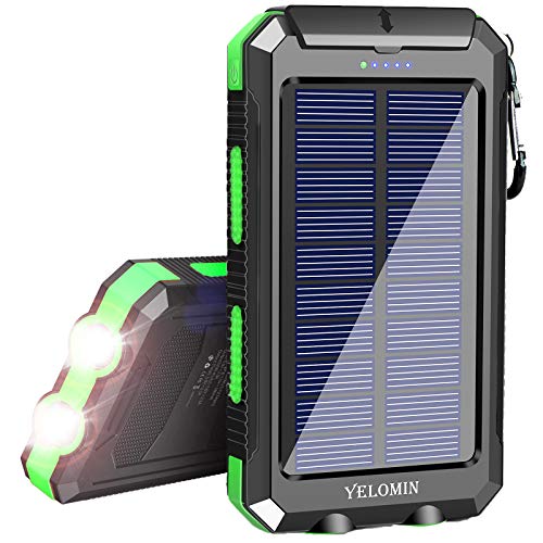 YELOMIN Portable Charger Outdoor Solar Power Bank