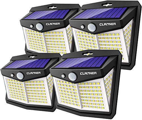 Claoner Solar Motion Sensor Lights