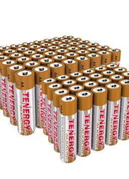 Combo 48xAA 24xAAA Tenergy 1.5V Alkaline Batteries