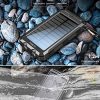 Solar Power Bank 33800mAh Portable Solar Charger 5V3.1A