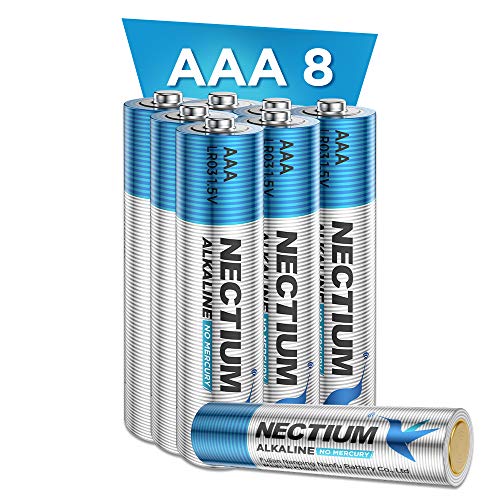 NECTIUM Superior Performance AAA Batteries