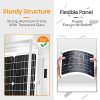 Efficient 30W Monocrystalline Solar Panel Kit for Off-Grid Adventures