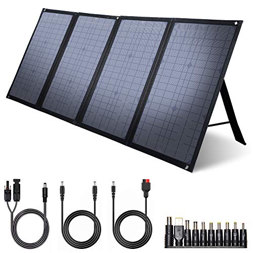 iClever 100W Foldable Solar Panel Charger