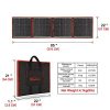 DOKIO 160 Watts 12 Volts Monocrystalline Foldable Solar Panel Kit