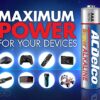 48-Count AAA Batteries are also "Most Power" Super Alkaline batteries