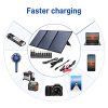 60 Watt Portable Solar Panels, Foldable Solar Panel Charger