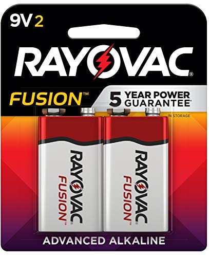 9V Batteries Rayovac Fusion