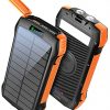 Power Bank Fast Charging 33500mAh Solar Phone Charger