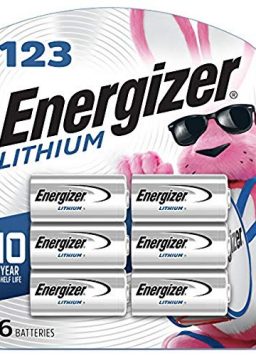 Energizer 123 Lithium Batteries (6 Pack)