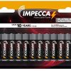 Impecca Platinum Series AAA Batteries - Power When You Need It