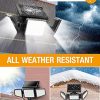 Solar Outdoor Motion Sensor Lights – 210 LED 2500LM Wireless Security Flood Light, IP65 Waterproof, 2 Pack 🌞💡
