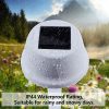 MAGGIFT 12 Pack Solar Pathway Lights, RGB Color Changing