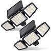 Solar Lights Outdoor, 210 LED 2500LM Solar Flood Security Lights