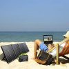 PAXCESS 120W Solar Panel for Outdoor Adventures & Emergency Power Needs 🌞🔋