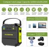 83Wh Portable Power Station, Solar Generator 22500mAh