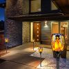 TomCare 8 Pack Solar Lights Outdoor Flickering Flames