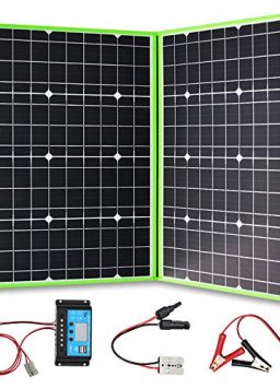 XINPUGUANG 100W Foldable Solar Panel Portable Solar Kit