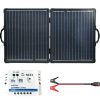 Newpowa 100W 12V Monocrystalline Foldable Portable Solar Panel Kit