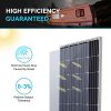 Renogy 160W 12V Monocrystalline Solar Panel for Reliable Off-Grid and On-Grid Applications