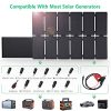 100W ETFE Solar Panels, BigBlue Folding Camping Solar Charger