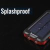 Solar Charger 20000mAh Solar Power Bank Waterproof