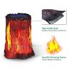 TomCare Flickering Flame Solar Lantern Outdoor