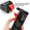 D-FantiX Battery Tester BT-168 – Compact, No Battery Required, Easy-to-Read Checker for AA, AAA, 9V, C, D & Button Cell Batteries
