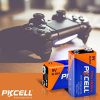 Long-Lasting Power for Safety: Alkaline 9V Batteries (4-Count) for Smoke and Carbon Monoxide Detectors