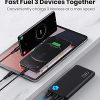 Portable Charger Triple 3A High-Speed 10000mAh Power Bank