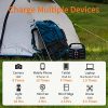 155Wh Solar Generator: Reliable Portable Power Station for Emergency, Home Use, and Camping Adventures