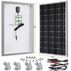 SUNER POWER 12V Waterproof Solar Battery Trickle Charger