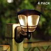 Maggift Vintage Solar Pathway Lights, 4 Pack