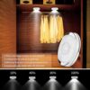 Wireless LED Puck Lights - 6 Pack, Battery Powered Night Lights with Remote Control, Perfect for Stairs, Cabinets, and Dark Spaces 🌙✨