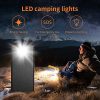 PSOOO Solar Power Bank 50000mAh Phone Charger