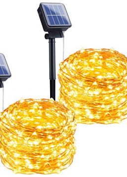 Outdoor Solar String Lights with 8 Lighting Modes Waterproof