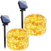 Outdoor Solar String Lights with 8 Lighting Modes Waterproof