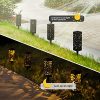 Otdair Solar Pathway Lights Outdoor, 8 Pack Solar Garden Lights