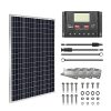 100W solar panel kit