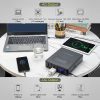 ALLPOWERS 154Wh Portable Solar Power Station – Wireless Charger, AC Outlets, and USB Ports for Laptop, Phone, Camera, & Emergency Power