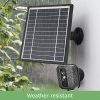 3 Pack Solar Panel for Blink XT XT2 - Outdoor Power Solution with Weatherproof Design, Adjustable Mount, and Long-Lasting Battery - Black
