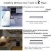 2-Pack Rechargeable Motion Sensor Cabinet Lights! USB Powered and Easy to Install, Ideal for Wardrobes, Closets, and Cabinets. Enjoy Warm White Light Where You Need It.
