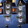 MAGGIFT Christmas Outdoor Solar Stake Lights