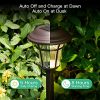 Brightown Solar Pathway Lights 6 Pack Brown